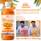 Vedambari® Sea Buckthorn Juice, Immunity Booster | Skin Glow | Gut Health | 100% Natural